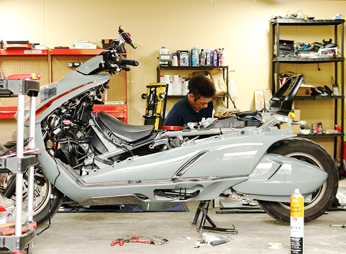 カスタムで自分好みの愛車へ